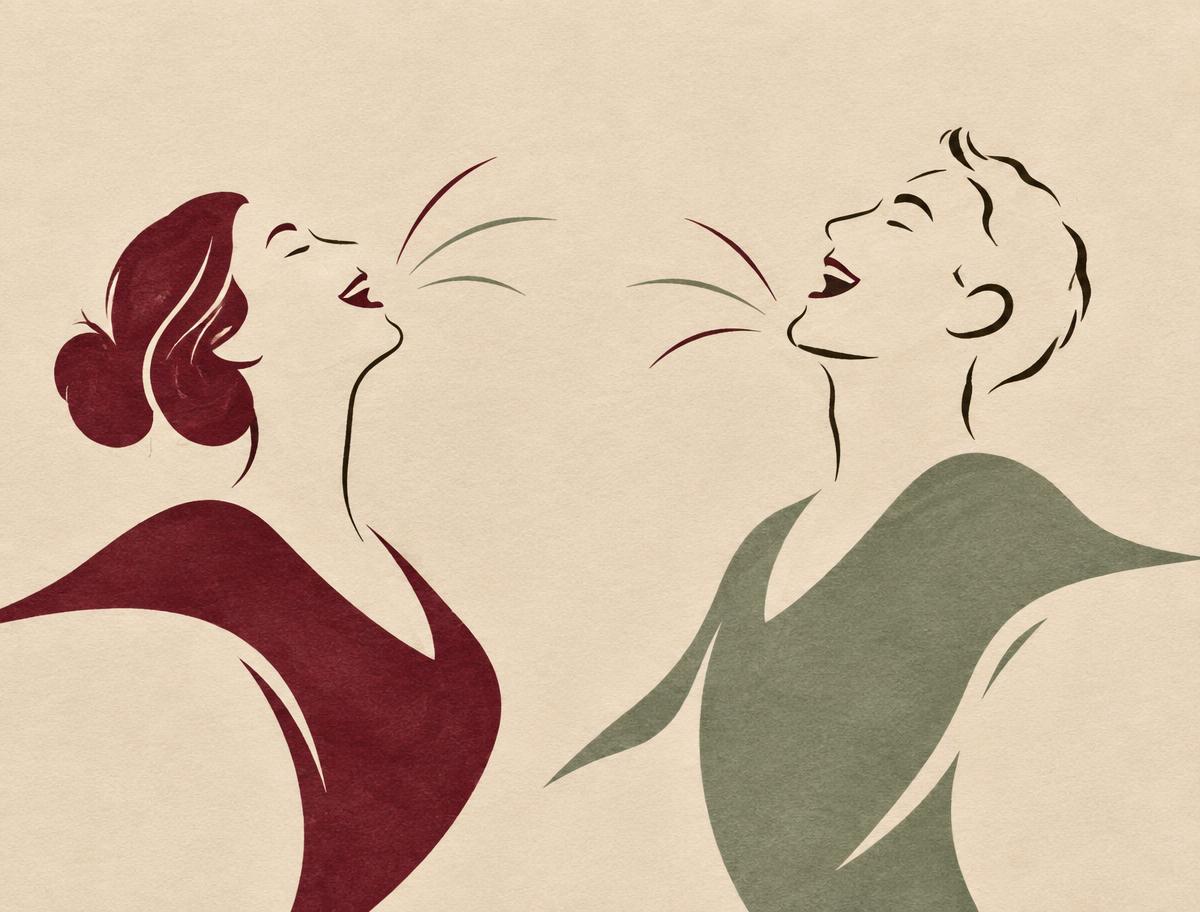 Ilustração editorial da prática de Yôga do Riso